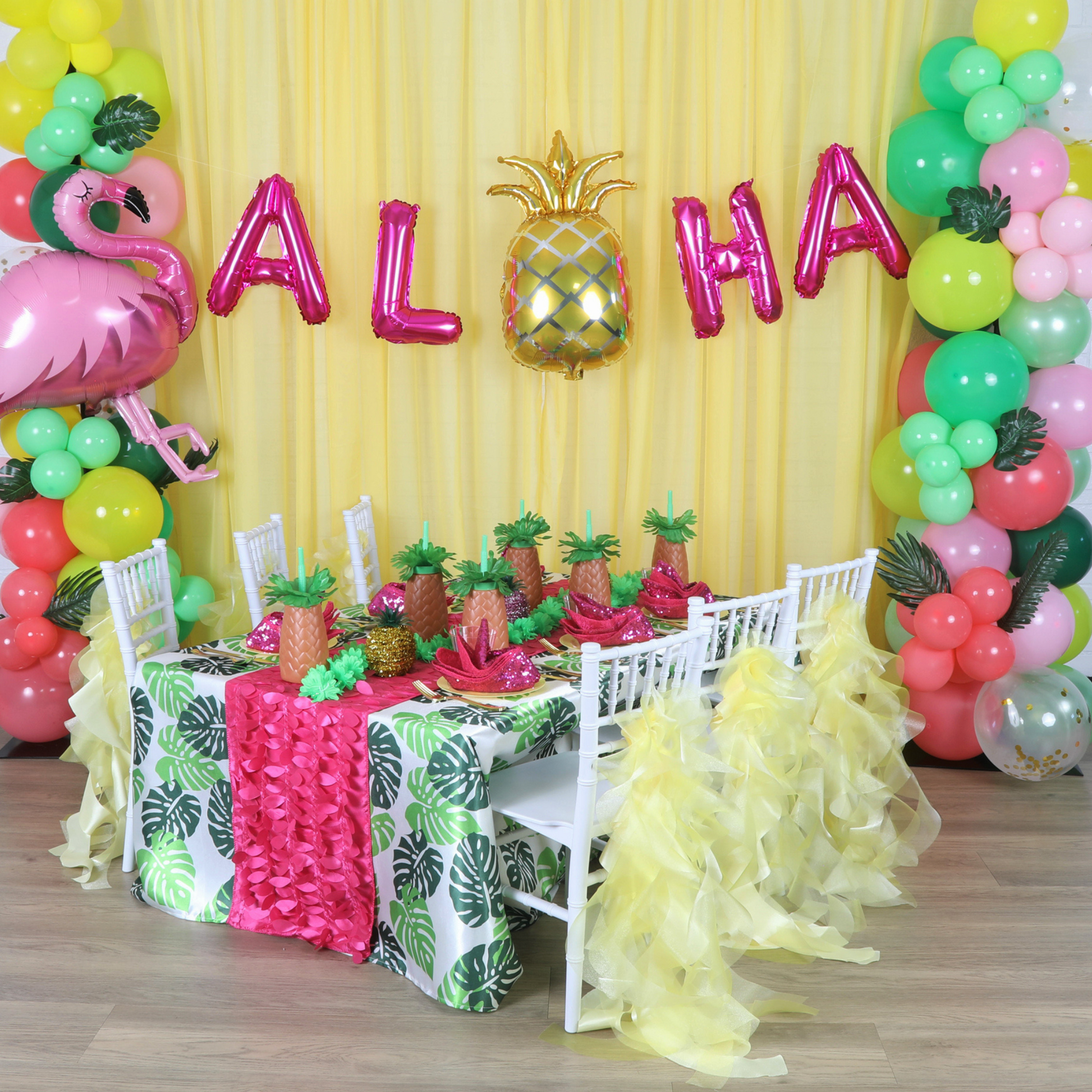 Curly Willow Chair Sash Pastel Yellow CV Linens