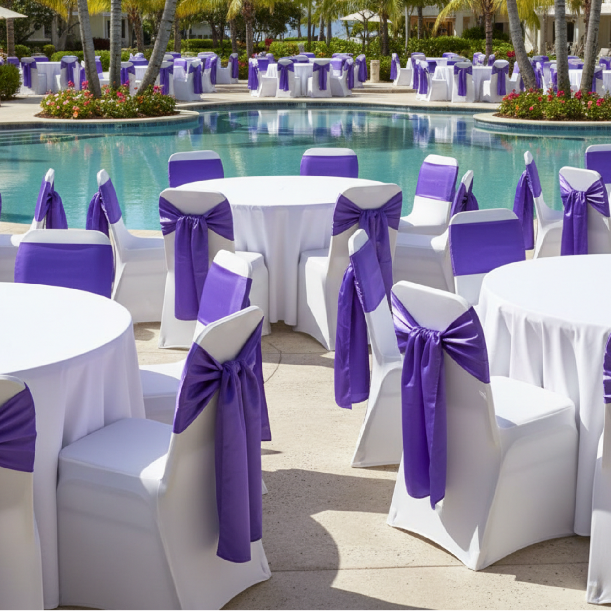 Tropical Resort Poolside
