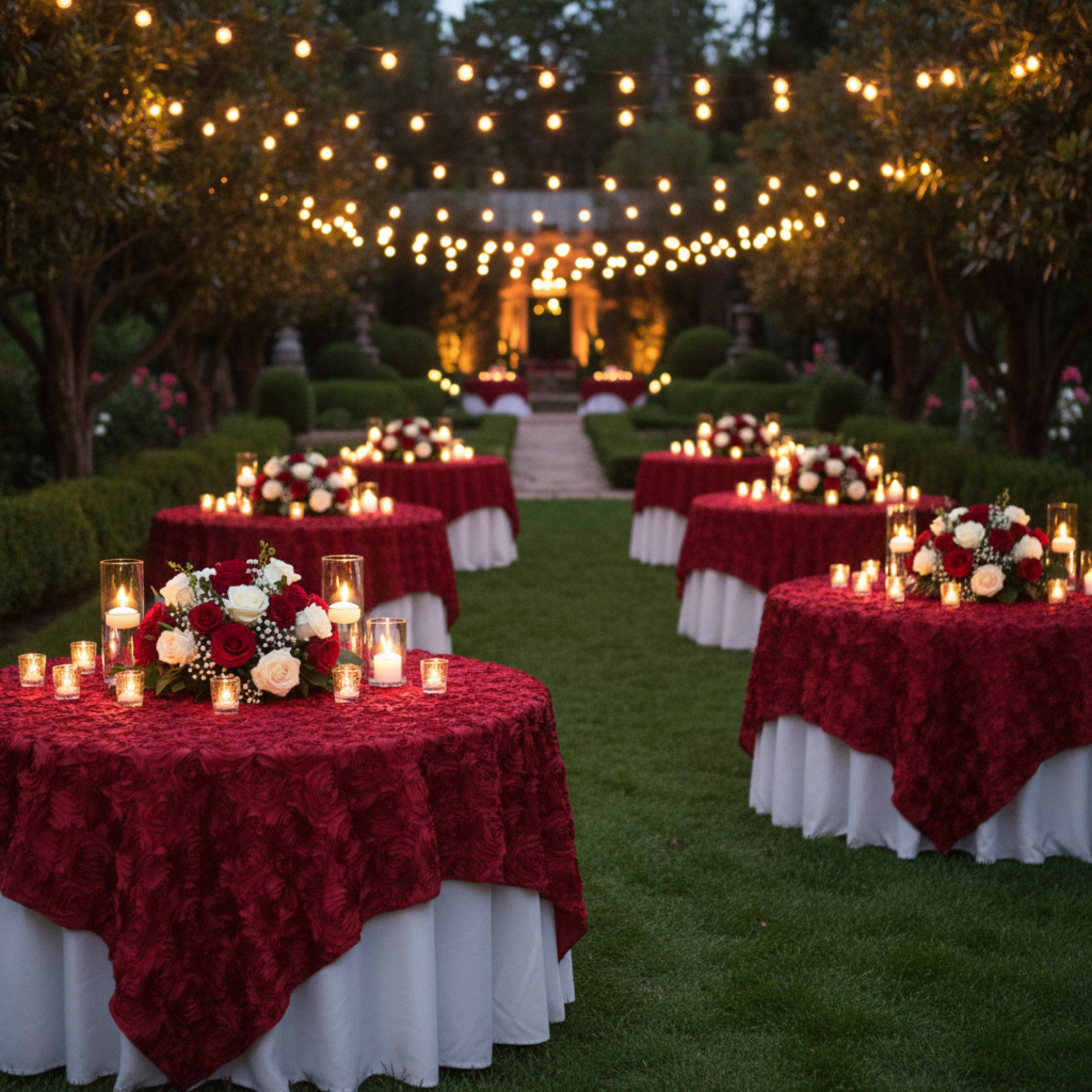 Valentine's Outdoor Garden Dinner