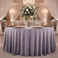 Velvet 120" Round Tablecloth - Wisteria Front View