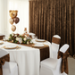 Velvet 12ft H x 52" W Drape/Backdrop Curtain Panel - Chocolate.