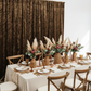 Velvet 14ft H x 52" W Drape/Backdrop Curtain Panel - Chocolate.
