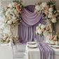 Velvet 14ft H x 52" W Drape/Backdrop Curtain Panel - Wisteria.