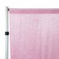 Velvet 16ft H x 52" W Drape/Backdrop Curtain Panel - Pink