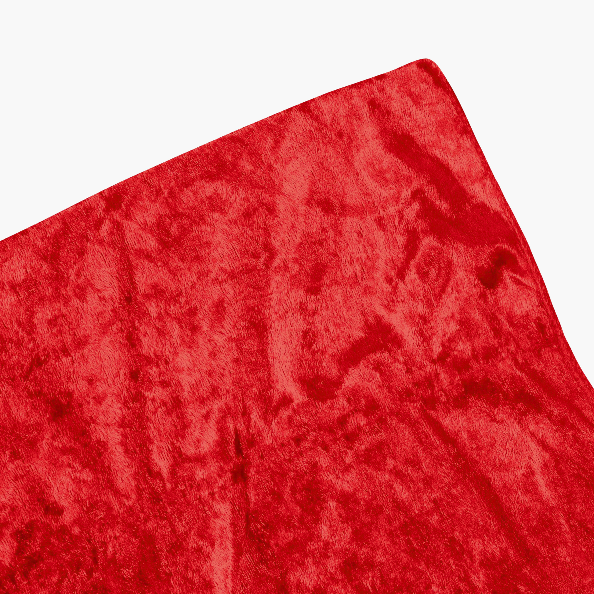 Velvet 12ft H x 52" W Drape/Backdrop Curtain Panel - Red