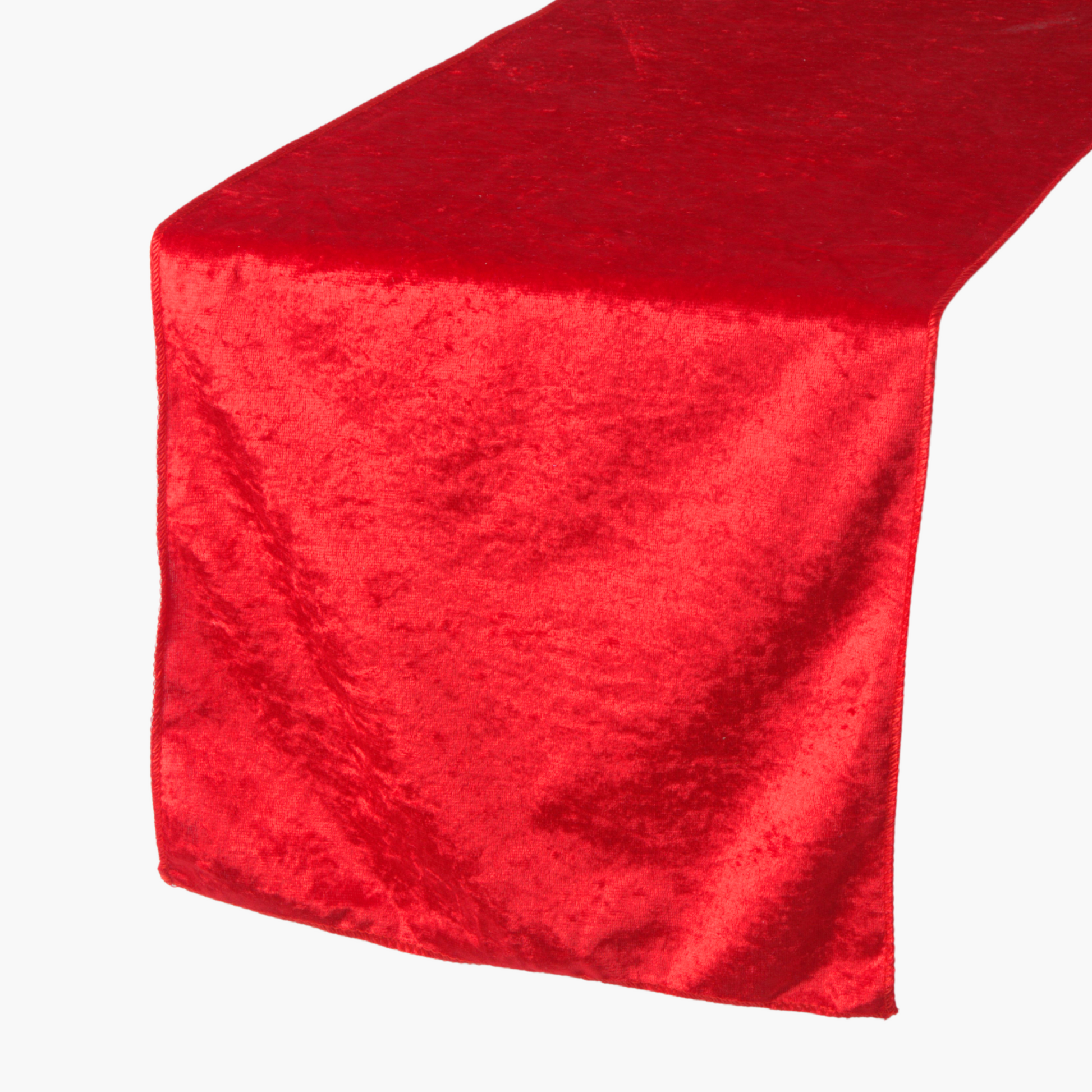 Velvet Table Runner - Red