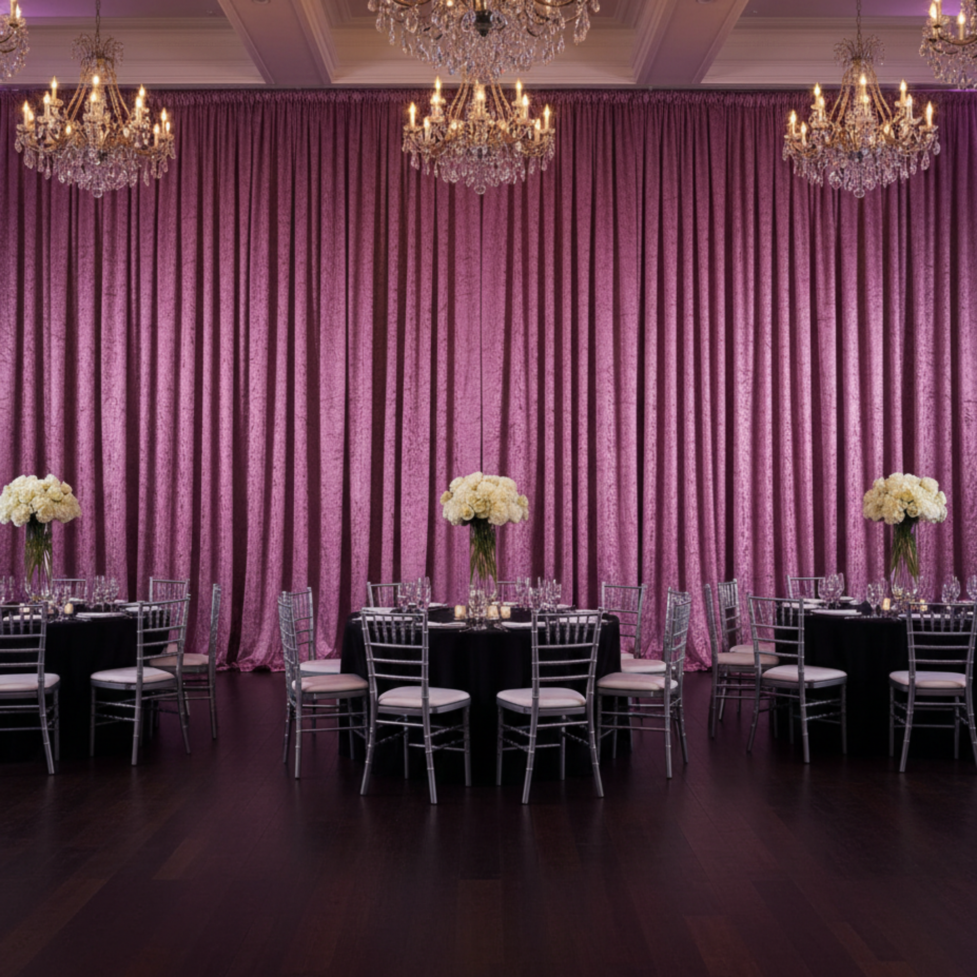 Violet Velvet Drape - Corporate Gala v2