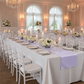 Wedding Lavender Satin Table Runner