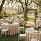 Wedding Reception Outdoor Polyester Tablecloth 132 Champagne