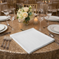 White Crinkle Taffeta Napkin 