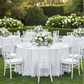White Mermaid Scale Sequin – Outdoor Garden