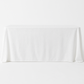 Velvet King 108"x156" Rectangular Tablecloth - White - CV Linens