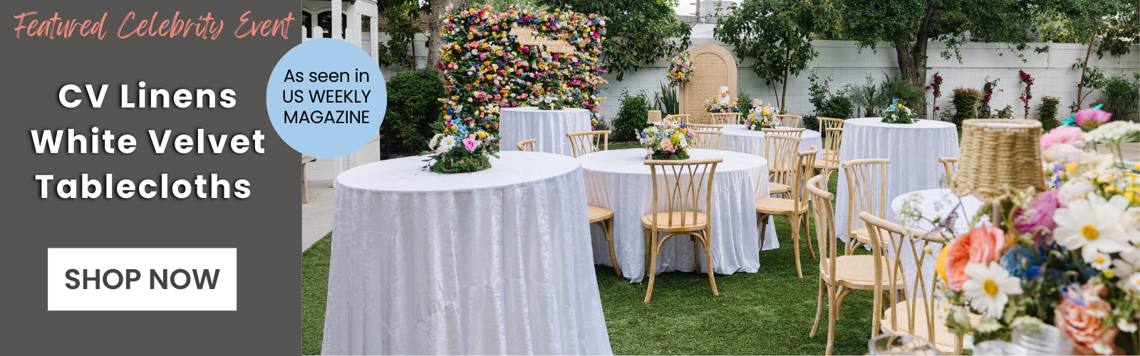 Wholesale Tablecloths, Event Linens, Wedding Table Cloths– CV Linens