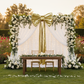 XL Giant Fabric Bow for Backdrop - Metallic Gold Outdoor Lifestyle