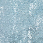 10 yards GLITZ Sequins Fabric Bolt - Baby Blue - CV Linens