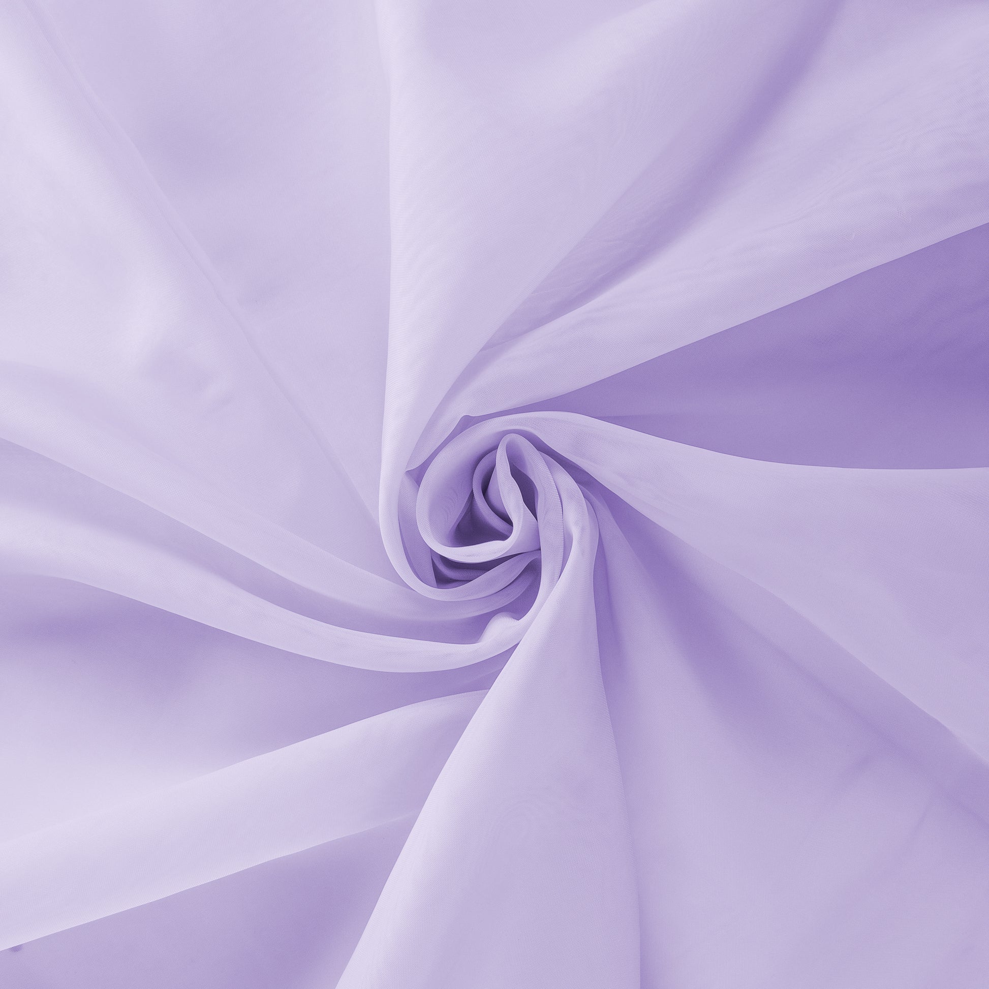 10 yards x 118" Flame Retardant (FR) Voile Sheer Fabric Roll/Bolt - Lavender - CV Linens
