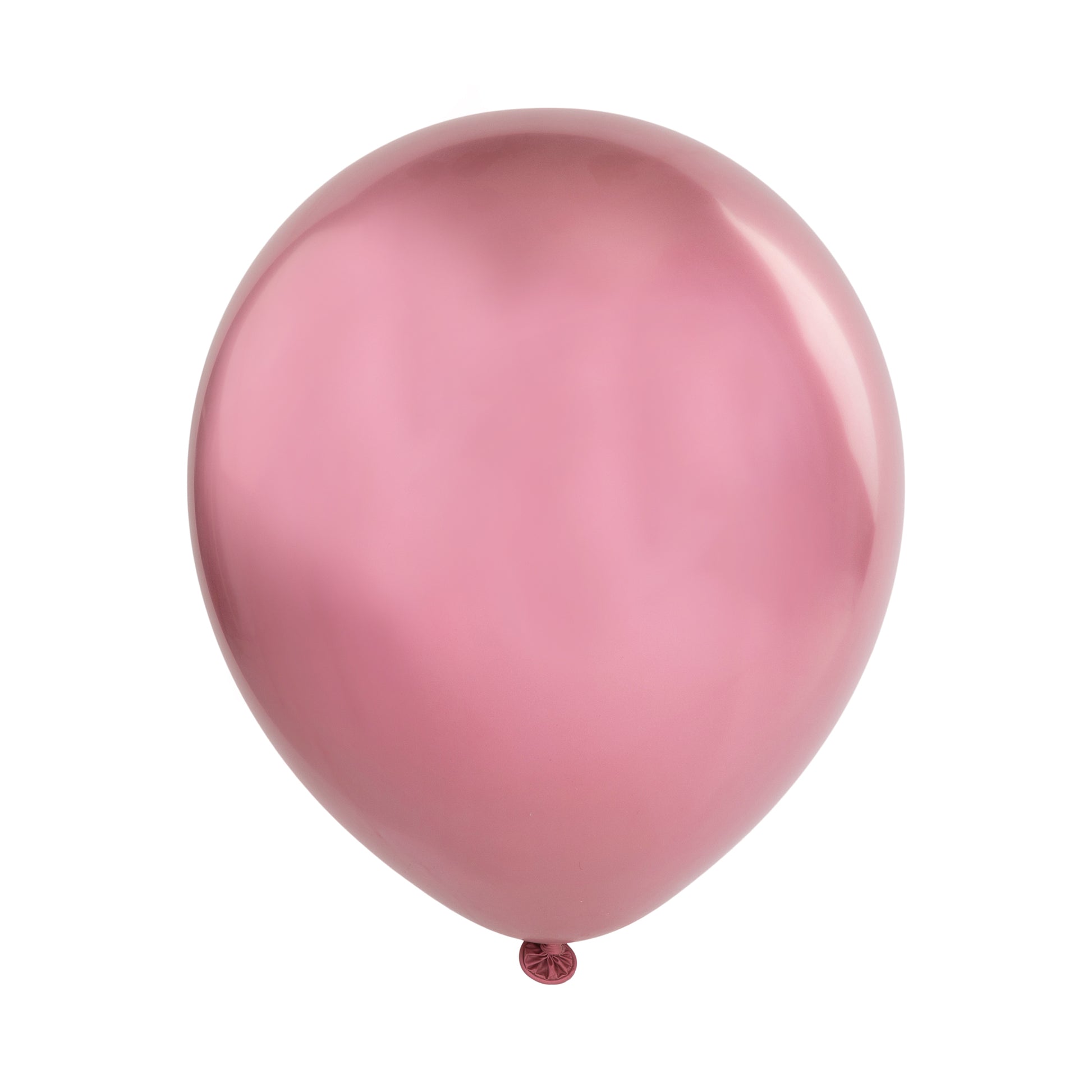 Metallic Dusty Rose 12" Chrome Latex Balloons | 50 pcs