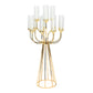 12 Arms Candle Holder Wedding Candelabra Table Centerpiece 48"H - Gold