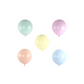 12" Latex Balloons | Assorted Matte Pastel | 50 pcs