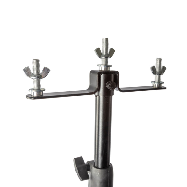 BRITEK 12-Foot Crossbar For Backdrop & Photo Studio Stands – Black Telescoping Metal Bar