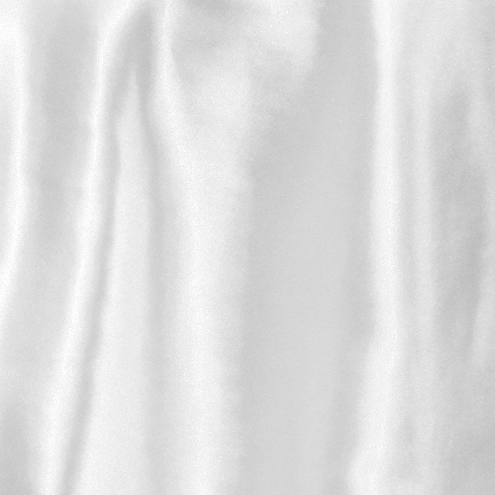 40 yds Satin Fabric Roll - White - CV Linens