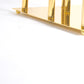 48" Tall 10 Arm Candle Holder Candelabra Centerpiece - Gold - CV Linens
