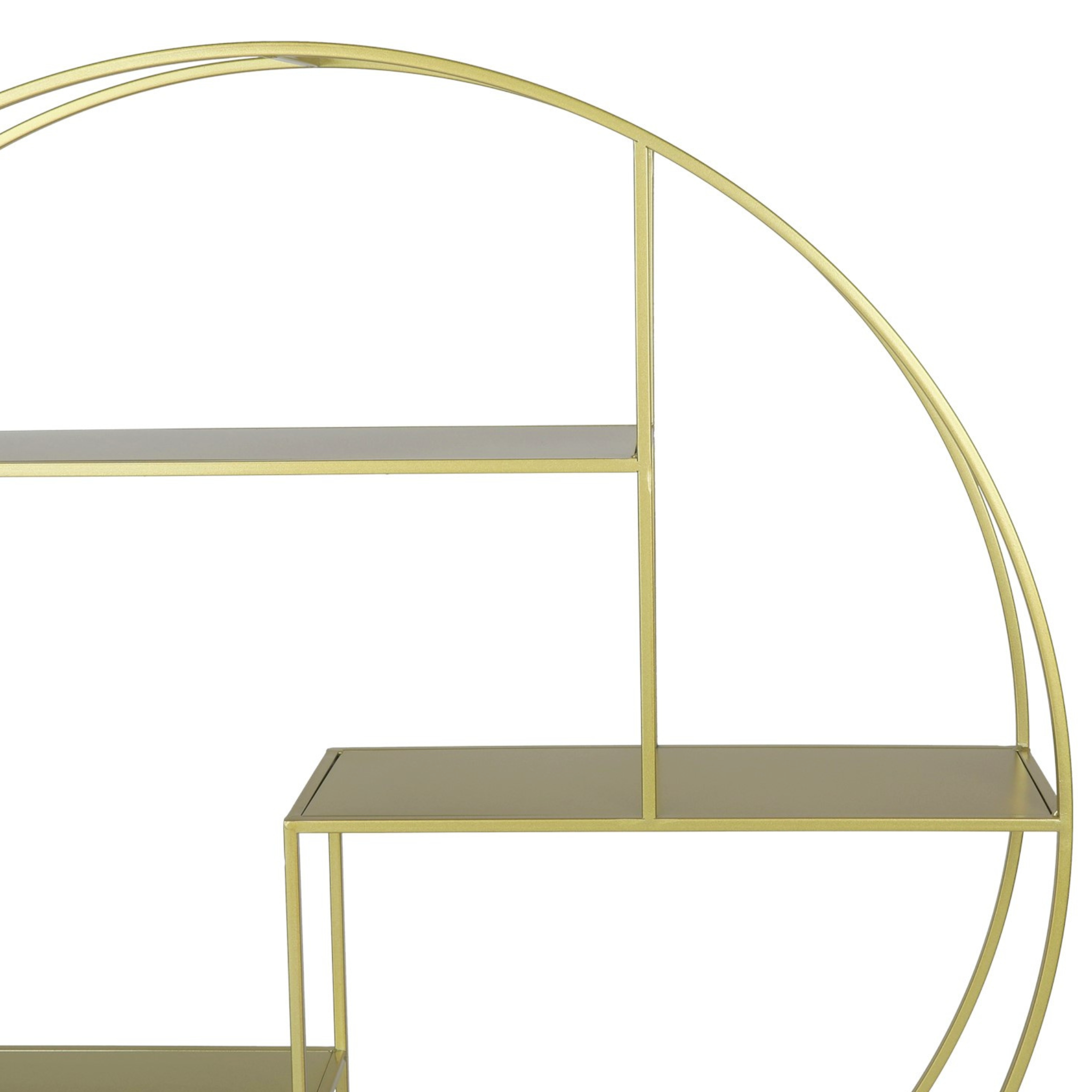 4 ft Round Metal Dessert Display Stand - Gold - CV Linens™