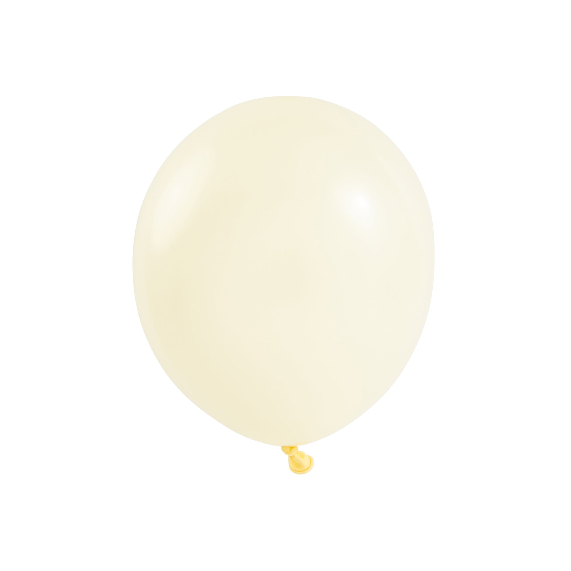 Pastel Yellow 5" Matte Latex Balloons | 100 pcs