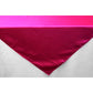 Square 54" Satin Table Overlay - Fuchsia - CV Linens