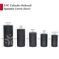 Spandex Pillar Covers for Metal Cylinder Pedestal Stands 5 pcs/set - Black