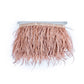 78" Ostrich Feathers Fringe Trims - Champagne