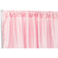 Accordion Crinkle Taffeta 10ft H x 54" W Drape/Backdrop Panel - Pink - CV Linens