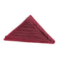 Accordion Crinkle Taffeta Napkin 20"x20" - Burgundy - CV Linens