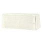 Accordion Crinkle Taffeta 90"x132" Rectangular Tablecloth - Ivory - CV Linens