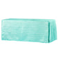 Accordion Crinkle Taffeta 90"x156" Rectangular Tablecloth - Turquoise - CV Linens