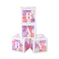 BABY Transparent Balloon Boxes (4 pcs) - White
