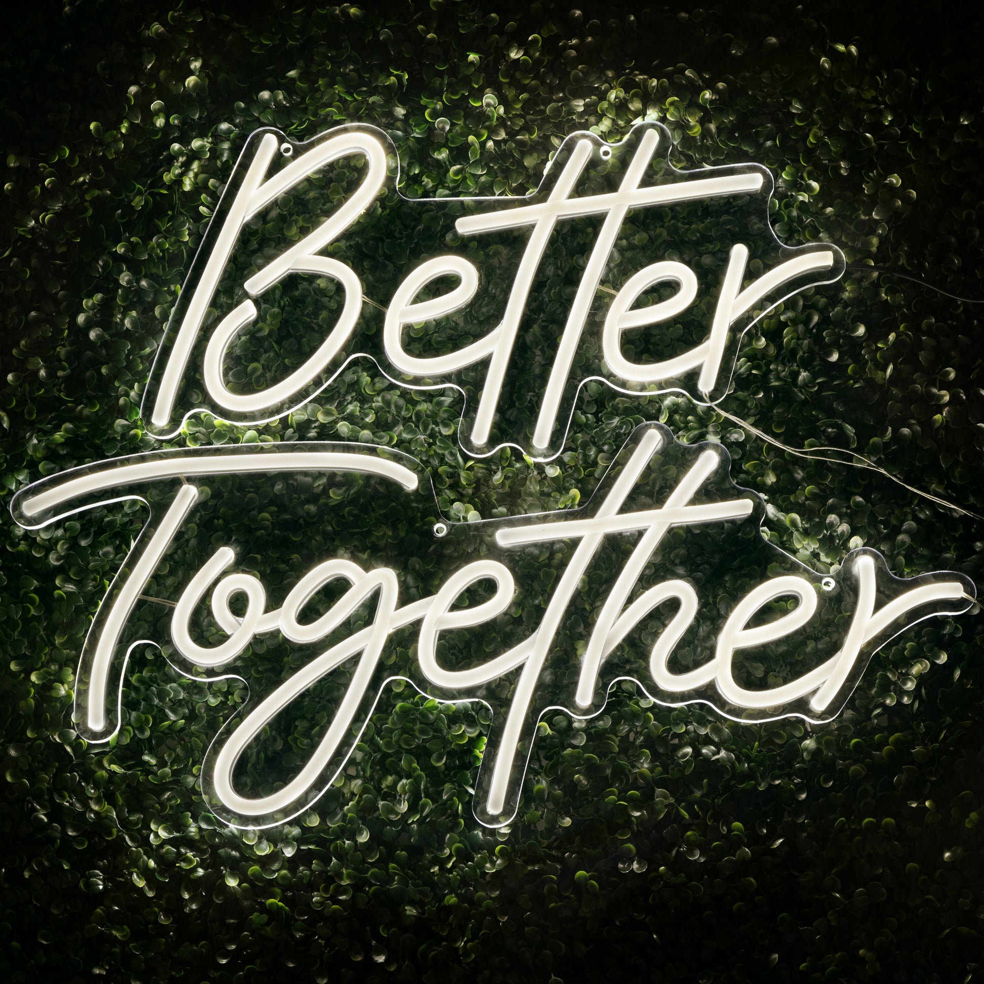 Better Together Neon Sign - CV Linens