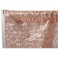 Glitz Sequin 10ft H x 52" W Drape/Backdrop panel - Blush/Rose Gold - CV Linens