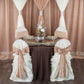 Polyester 108" Round Tablecloth - Chocolate Brown - CV Linens