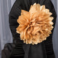Ruched Fashion Spandex Banquet Chair Cover - Black - CV Linens