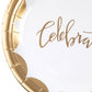 Celebrate Gold Tableware Kit for 20 Guests