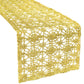 Chemical Lace Table Runner - Gold - CV Linens