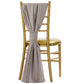 5pcs Pack of Chiffon Chair Sashes/Ties - Dusty Wisteria - CV Linens