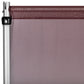 Chiffon Curtain Drape 14ft H x 58" W Panel - Burgundy - CV Linens