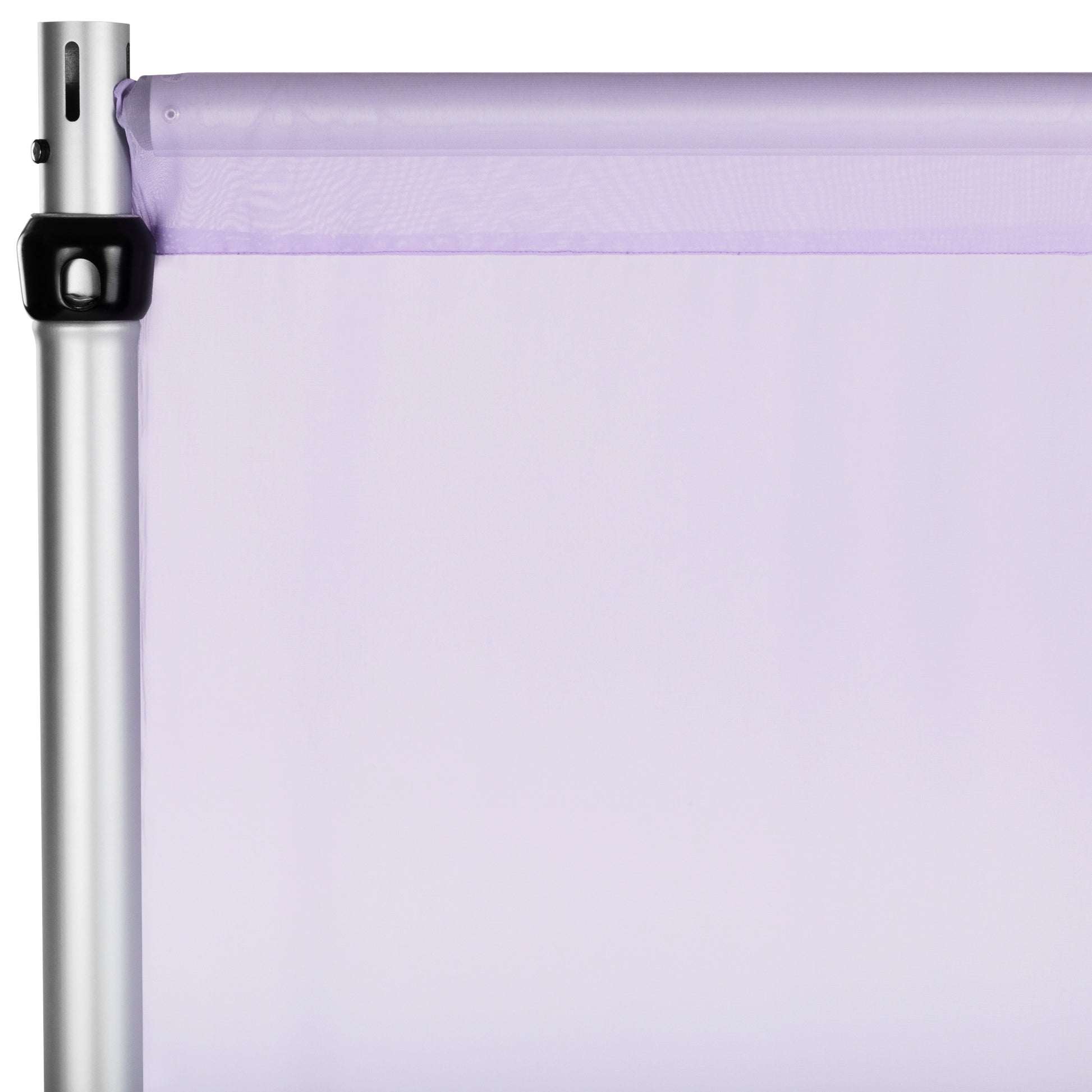 Chiffon Curtain Drape 14ft H x 58" W Panel - Lavender - CV Linens