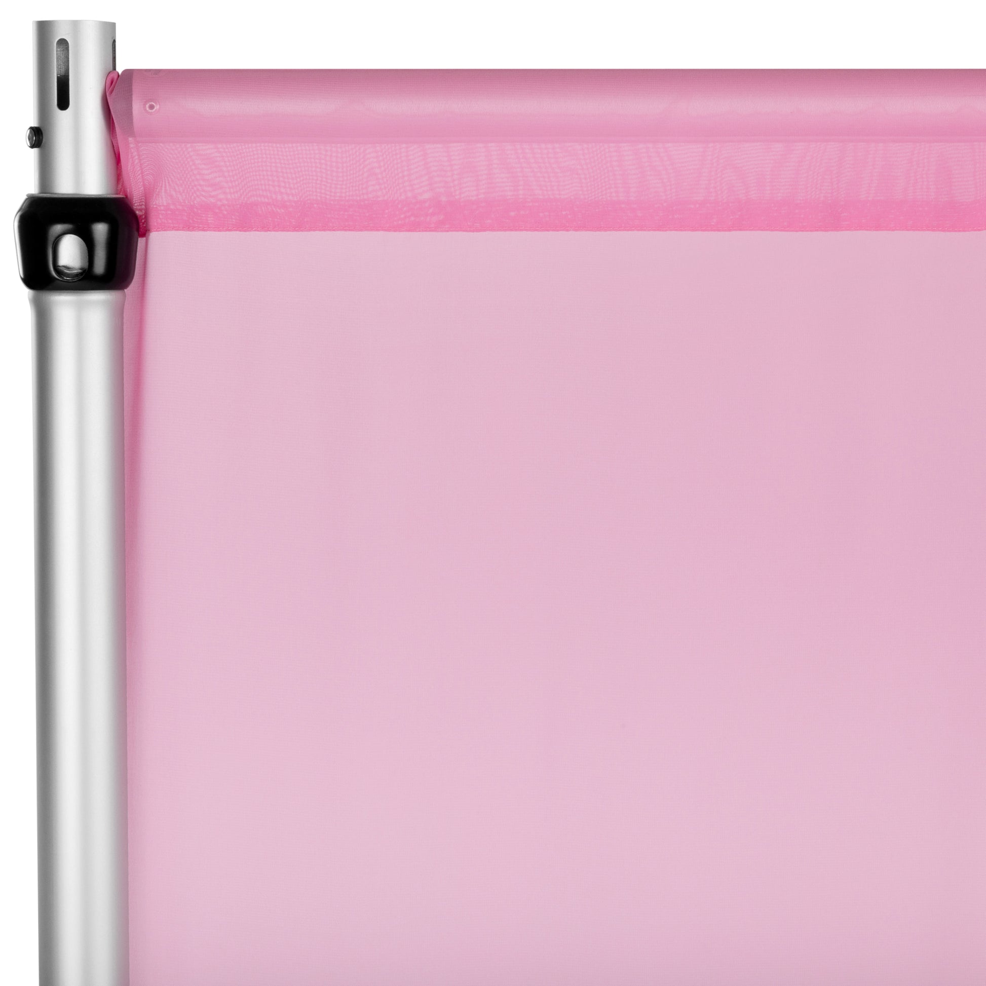 Chiffon Curtain Drape 10ft H x 58" W Panel - Pink - CV Linens