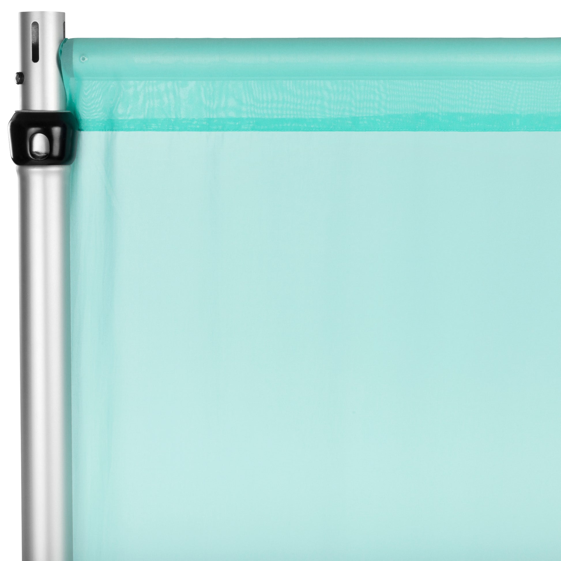 Chiffon Curtain Drape 10ft H x 58" W Panel - Turquoise - CV Linens