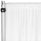 Chiffon Curtain Drape 14ft H x 58" W Panel - White - CV Linens