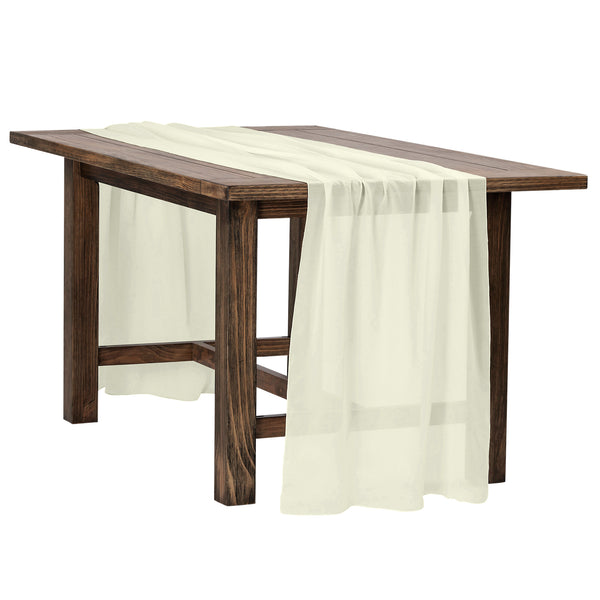 Chiffon Wedding Table Runner 10FT x 27