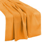 Chiffon Wedding Table Runner 27"x120" - Mustard Gold - CV Linens